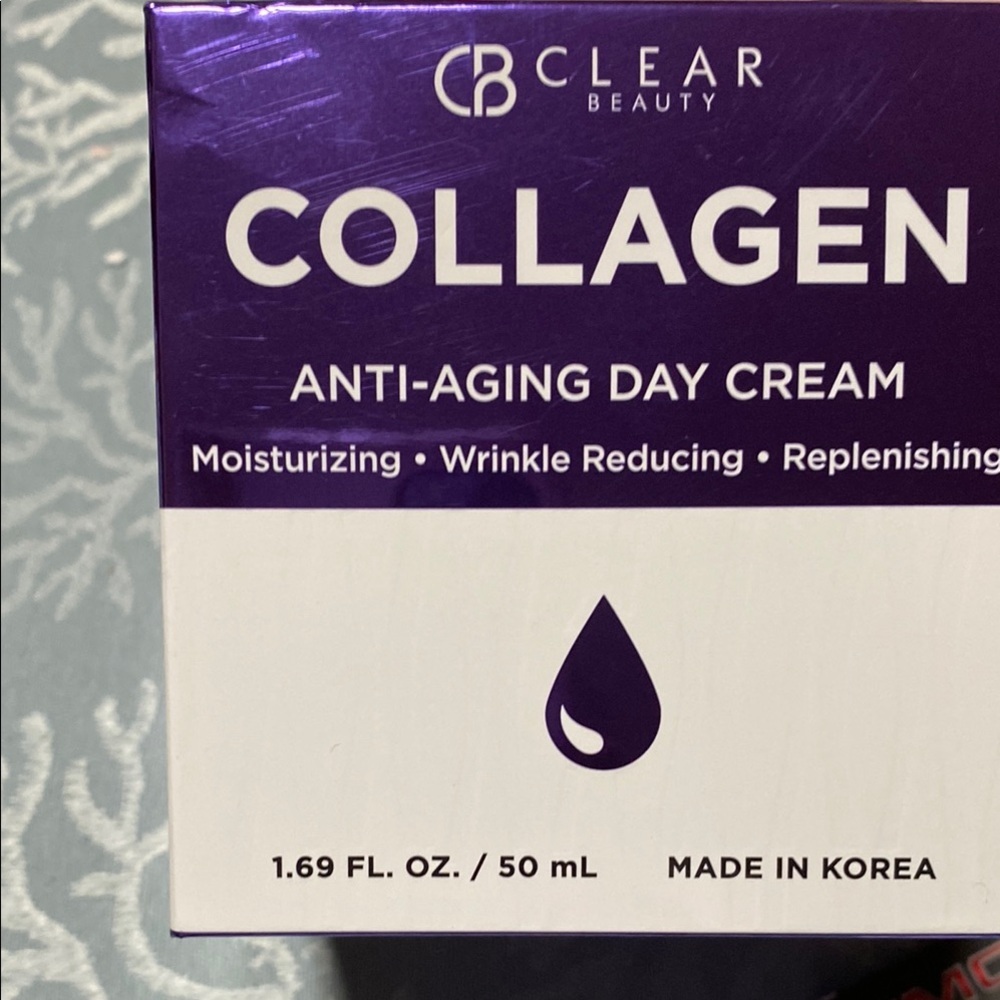 ☀️NIB Collagen Anti-Aging Day Cream - Purple and White